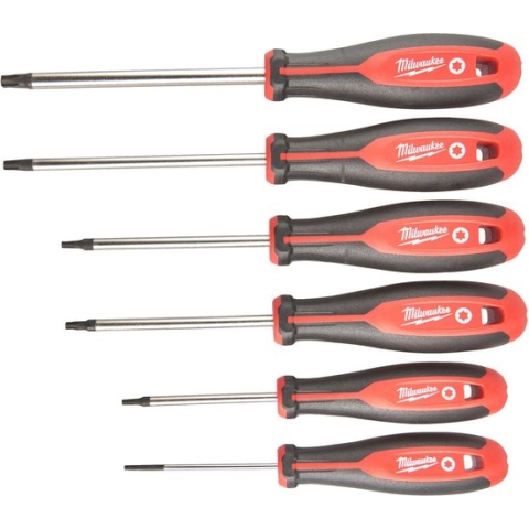 Milwaukee 4932471809 6-delige Tri-lobe schroevendraaiersset - Torx