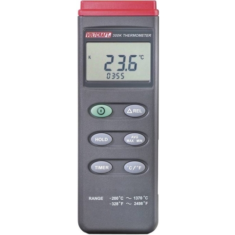 VOLTCRAFT K201 Temperatuurmeter -200 - +1370 °C Sensortype K