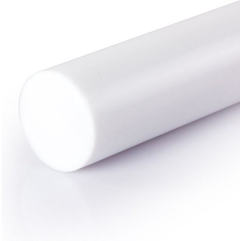 PTFE Teflon Rondstaf Diameter 25mm | Lengte 1000mm