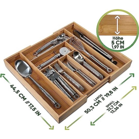 Keukengerei Lade Organiser - opbergbox voor de keuken – lade-organizer