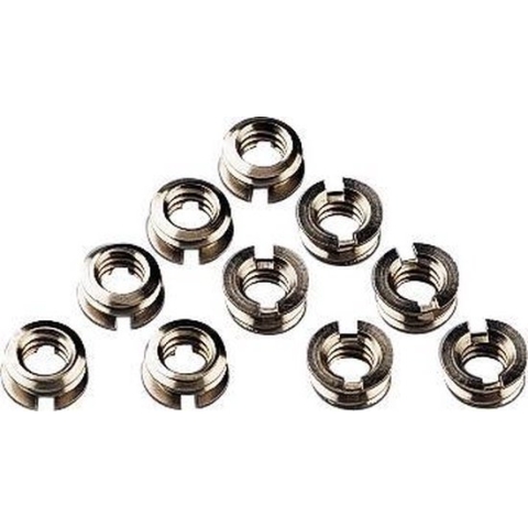 Hama Verloopnippel 1/4 3/8 10Stuks