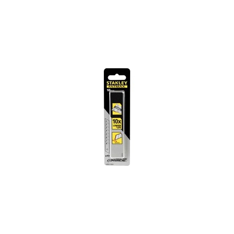 STANLEY Carbide Reserve Afbreekmessen 18mm (10 stuks)