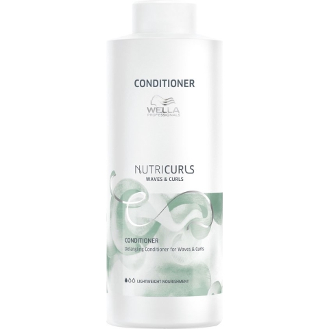 Wella - Nutricurls - Ontwarrende Conditioner voor golvend en krullend haar - 1000 ml