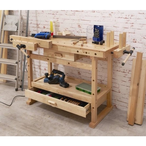 Westfalia Werkbank HB2 1220 x 495 x 840 mm