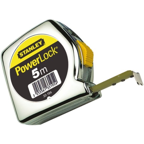 STANLEY Rolbandmaat Powerlock 8m - 25mm