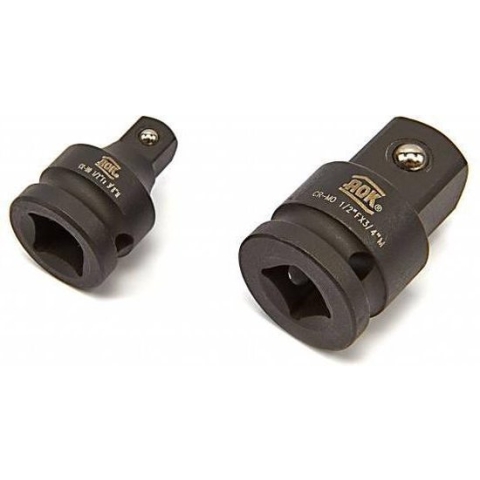 AOK 1/2" - 3/8" Kracht Adapter Verloopstuk