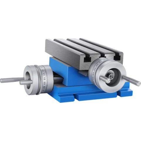 4''×7.3'' Milling Machine Cross Slide Worktable Sliding Workholding 185×100mm