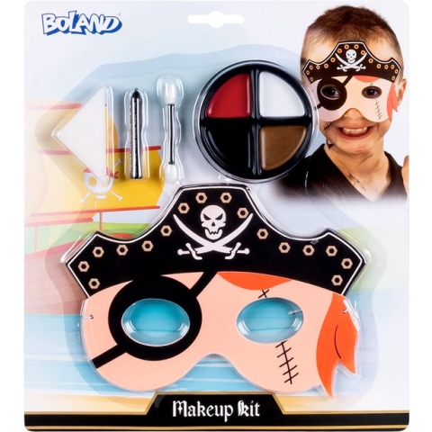 Boland - Schminkset Piraatje - - Schminkset - Carnaval, Themafeest, Kinderfeestje - Piraten