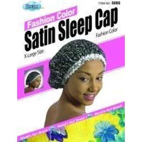 Dream Fashion Color Satin Sleep Cap