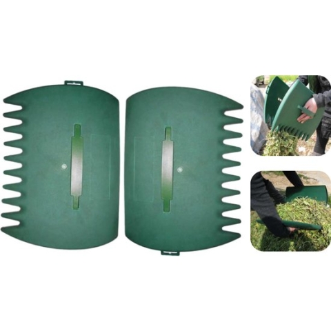 PD® Bladscheppen - set van 2 - Bladschepper - Tuinafval scheppen - Bladverzamelaars - Tuin gereedschap