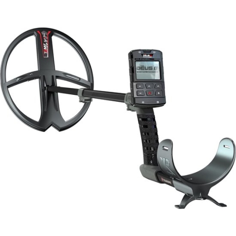XP Deus 2, met 34x28 zoekschijf, Professionele Metaaldetector Waterdicht, oplaadbaar, vouwbaar, Draadloos