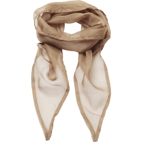 Sjaal Dames One Size Premier Khaki Beige 100% Polyester