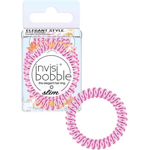 Invisibobble Slim Time To Shine La Vie En Rose 3Stuks