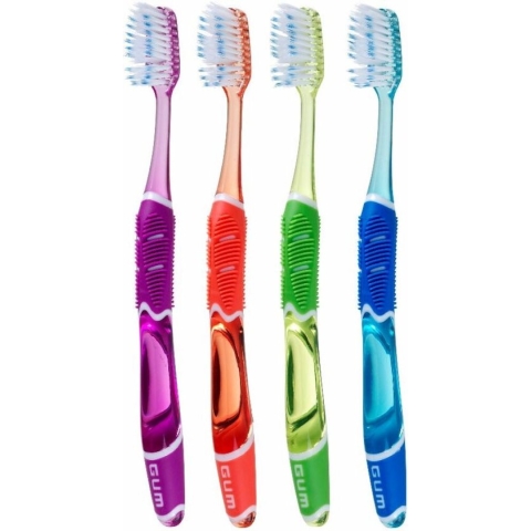 3x GUM Tandenborstel PRO Compact Soft