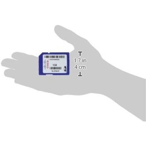 Cisco - SD flashgeheugens 1GB - Blauw