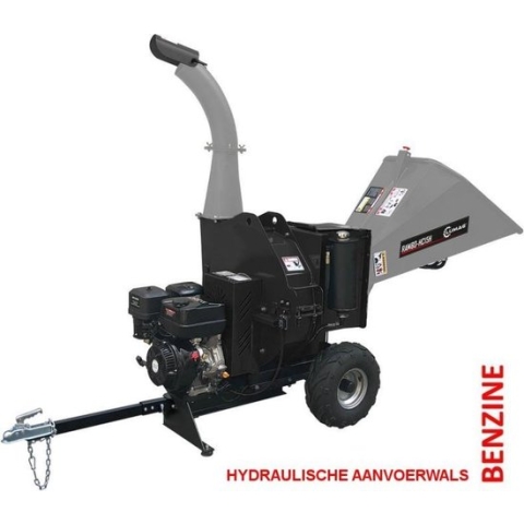 Lumag HC15H-NL, Electrische gestarte Hakselaar met Automatische, Hydraulische takken invoer
