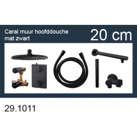 Xellanz one -pack inbouwthermostaatset rond type 302 MZ (20 cm.)