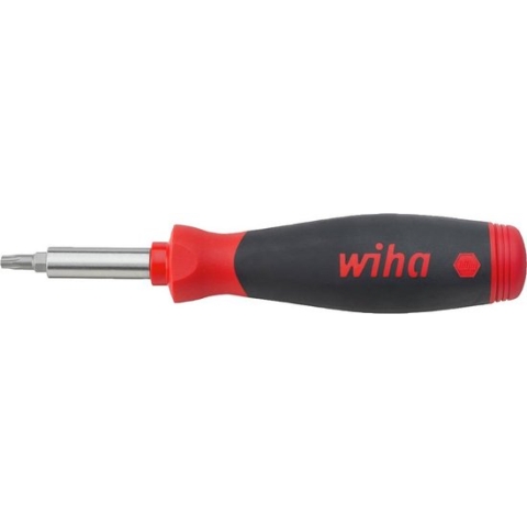 Wiha Schroevendraaier met bitmagazijn PocketMax® magnetisch gemengd met 8 bits, 1/4 - 45292