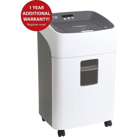 Dahle - ShredMATIC® 300 - Papierversnipperaar - Autofeed 300 vel - 4x15 mm snipper - P4 - 40 L opvangbak - Paperclips - Continu 480 min - Geluidsarm 60 db