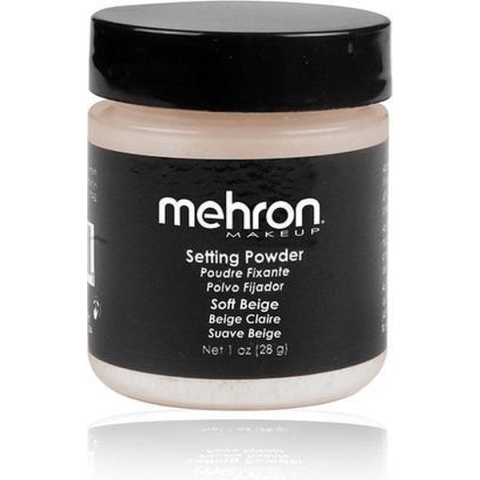 Mehron - Setting Powder - Fixeerpoeder - Soft Beige