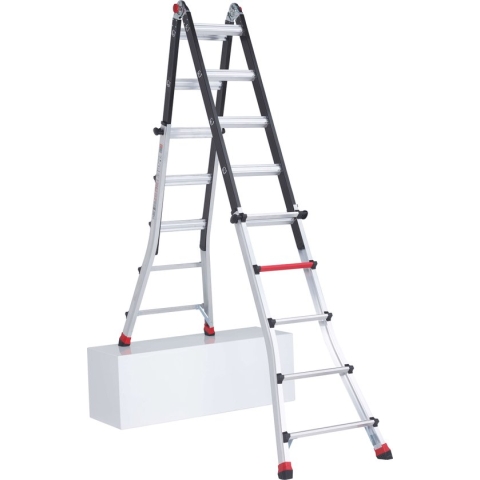 Altrex Varitrex Teleprof 4x5 sporten - Telescopische ladder - Werkhoogte 6.25m
