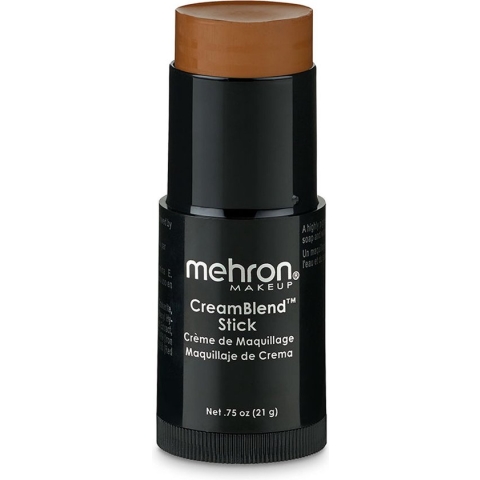 Mehron - CreamBlend Stick - Schmink - Medium/Dark 4