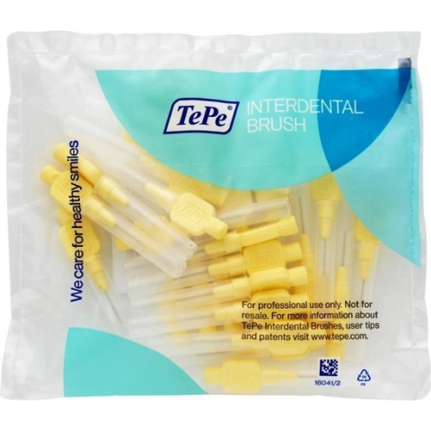 TePe Tandenragers Extra Soft 0.7 mm Lichtgeel - 25 stuks