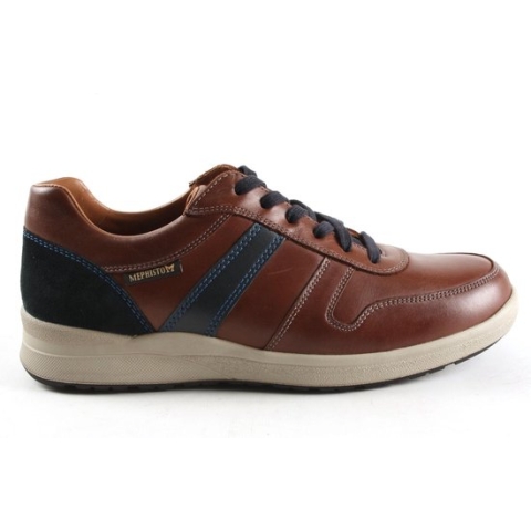 Mephisto Vito Veterschoenen Sneakers Bruin 40.5