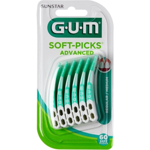 Gum Soft-Picks Advanced Regular - 60 Stuks