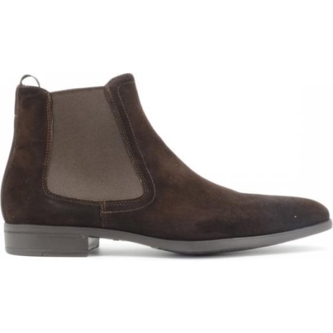 Giorgio - Amalfi Boot Donkerbruin - Schoenmaat 46cm - Suede,Leer Heren
