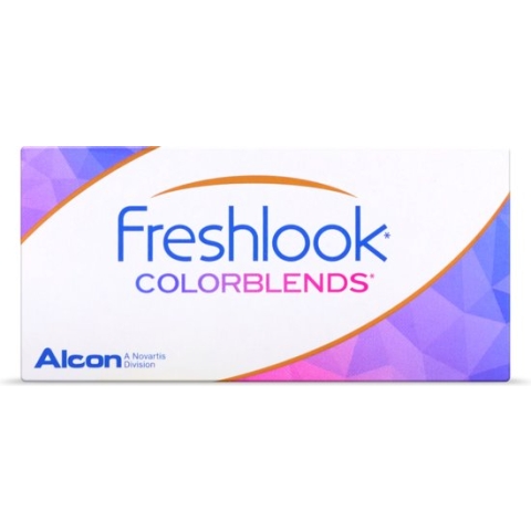 -4.50 - FreshLook® COLORBLENDS® Blue - 2 pack - Maandlenzen - Kleurlenzen - Blauw
