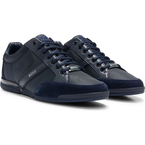 Boss Saturn Lowp Lage sneakers - Heren - Blauw - Maat 43