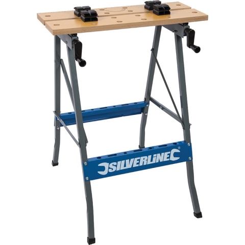 Silverline Draagbare werkbank 100 kg
