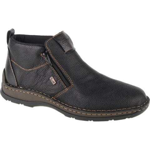 Rieker Booties 05398-00, Mannen, Zwart, Laarsjes,Laarzen, maat: 41