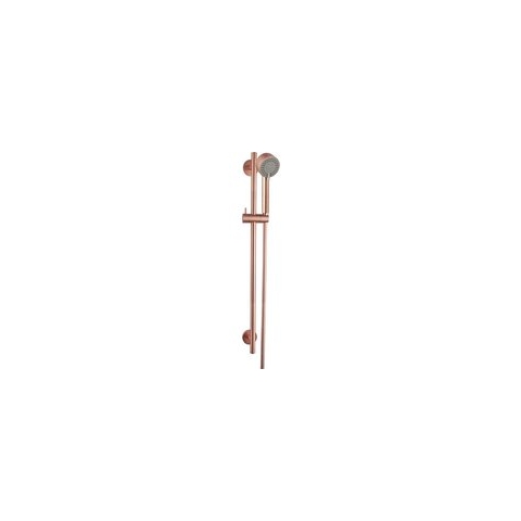 Wiesbaden Cadans Glijstangset 72 cm. - Geborsteld Koper