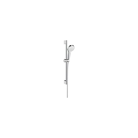 Hansgrohe Croma select s glijstangset 65cm 1jet wit chroom