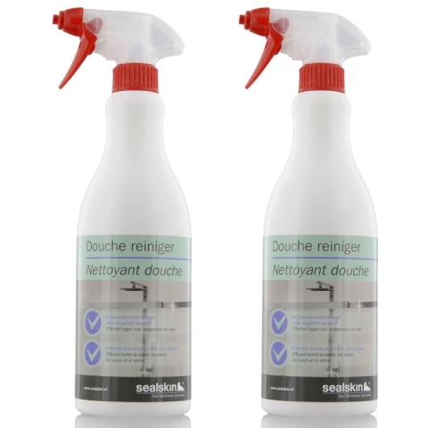 Sealskin - Badkamerreiniger - 2 stuks - Voordeelverpakking - Douche