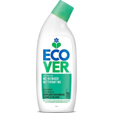 Ecover - Wc reiniger - Den & Munt - Verwijdert kalkaanslag - 6 x 750 ml - Voordeelverpakking