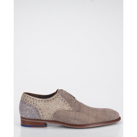 Floris van Bommel Veterschoenen zwart Leer 310331 - Heren - Maat 42.5