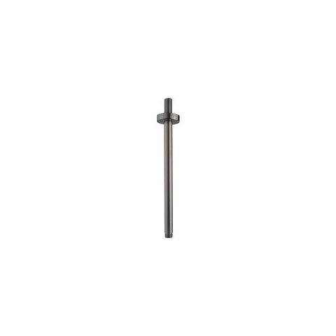 Luxe Douche-Arm Rond Plafondbevestiging 30 cm. - Gunmetal