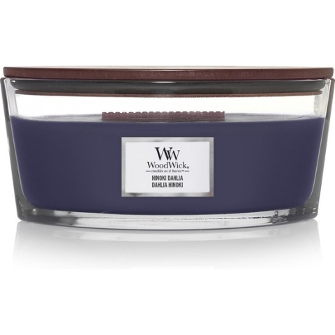 WoodWick Hinoki Dahlia Ellipse Candle
