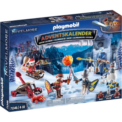 PLAYMOBIL Adventskalender 2023 Novelmore Strijd in de sneeuw - 71346