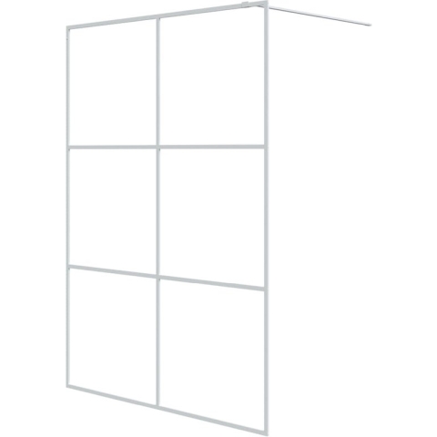 vidaXL-Inloopdouchewand-140x195-cm-transparant-ESG-glas-wit