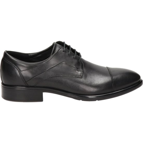Ecco Citytray heren veterschoen - Zwart - Maat 46