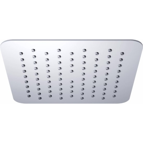 Saqu Cubo Rounded Ultra Flat hoofddouche 20cm chroom