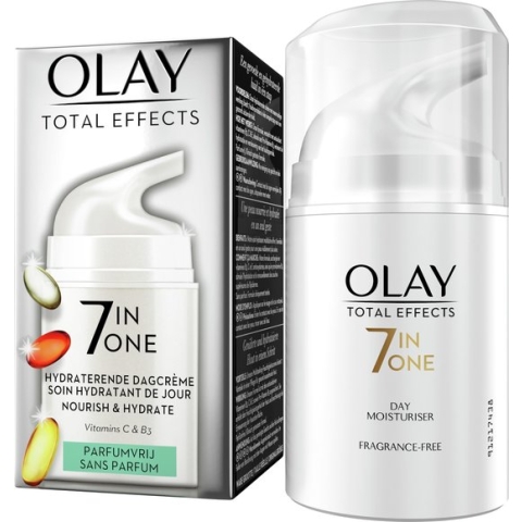 Olay Total Effects 7-in-1 - Hydraterende Dagcrème - Parfumvrij - 50 ml