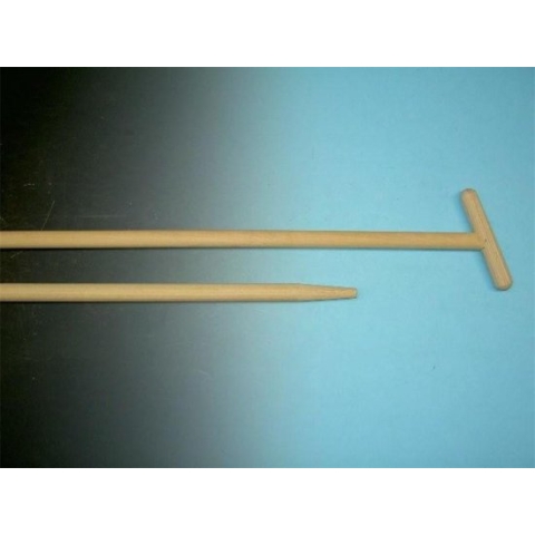 Schoffelsteel 160x3.2cm Hilt + Conische Punt