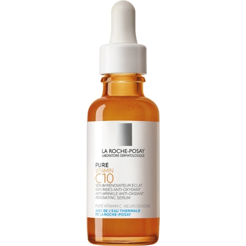 La Roche-Posay Pure Vitamine C10 serum - Serum - vermindert rimpels, doffe teint en oneffenheden - 30ml