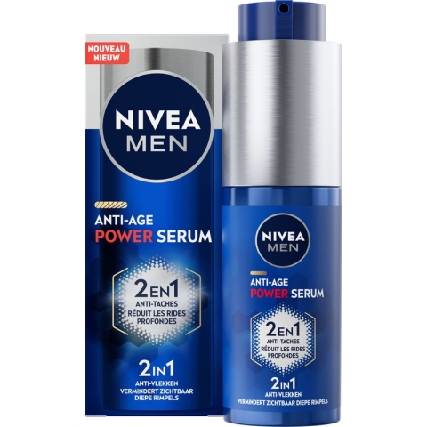 NIVEA MEN - Anti-Age - 2 in 1 Power Serum - 30ml