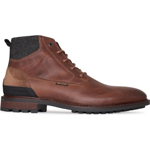 PME Legend - Heren Veterschoenen Huffster Cognac - Bruin - Maat 40